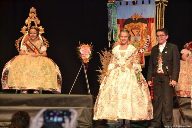 42 presentacion fallera mayor infantil denia 2019 cargos infantiles falla diana