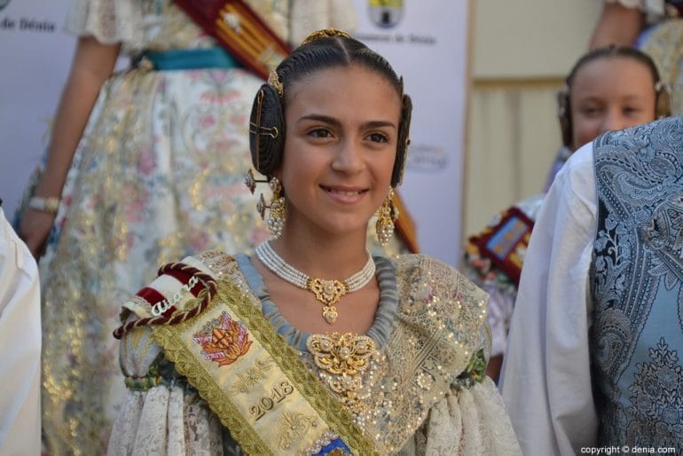 Recepción de la presentación de Neus Suárez - Fallera mayor infantil de Alzira