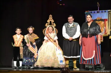 Presentación fallera mayor infantil Dénia 2019 – Vendimiadores infantiles de las fiestas de Jumilla