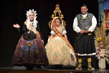 Presentación fallera mayor infantil Dénia 2019 – Fallera mayor infantil de Elda