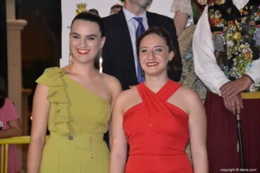 Invitados a la presentación de la fallera mayor de Dénia 2019 – presentadoras