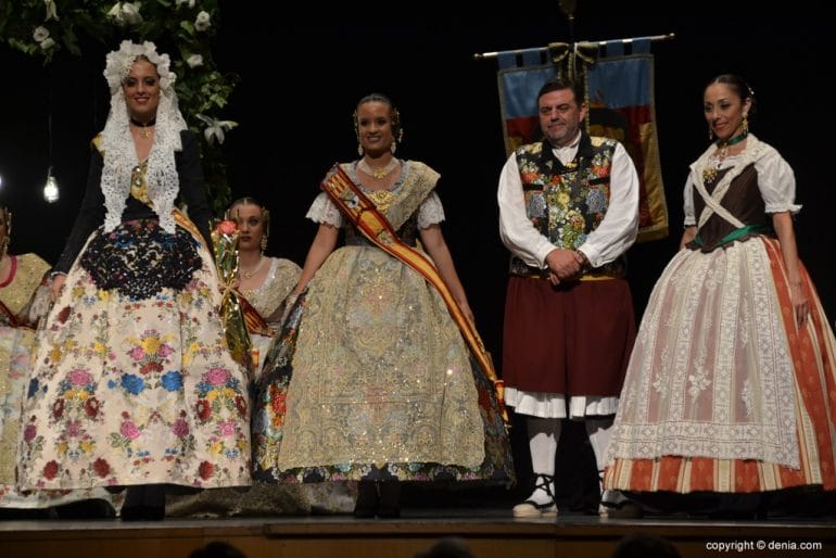 Presentación de la fallera mayor de Dénia 2019 - Junta Local de Falles d'Elda