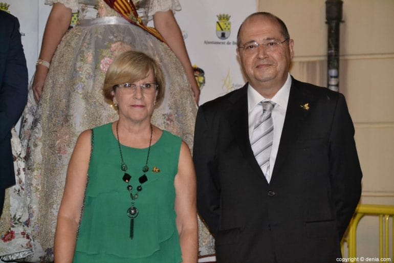 Invitados a la presentación de la fallera mayor de Dénia 2019 - Santíssima Sang