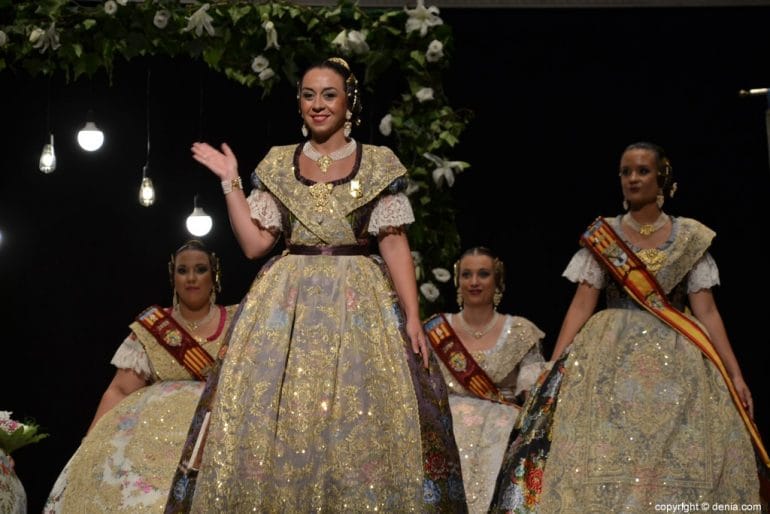 Presentación de la fallera mayor de Dénia 2019 - Fallera Mayor de Torrent