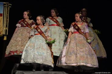 Presentación fallera mayor infantil Dénia 2019 – Corte de honor