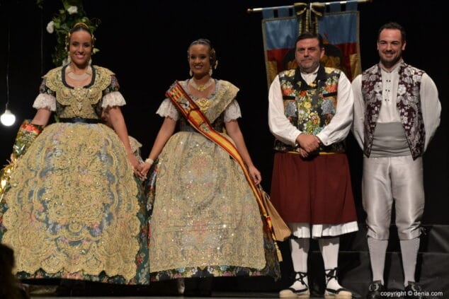 66 presentacion de la fallera mayor de denia 2019 federacio de falles de gandia