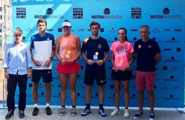 andrea redondo tras la entrega de trofeos en valencia