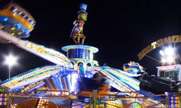atraccion de la feria de denia