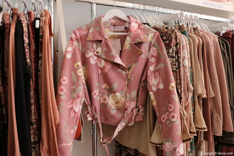 Biker rosa estampado floral nueva temporada antitesis