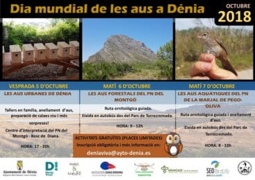 Celebración del Día Mundial de las Aves en Dénia
