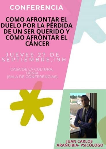 conferencia sobre el duelo y el cancer