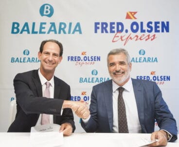 convenio entre balearia y fred olsen
