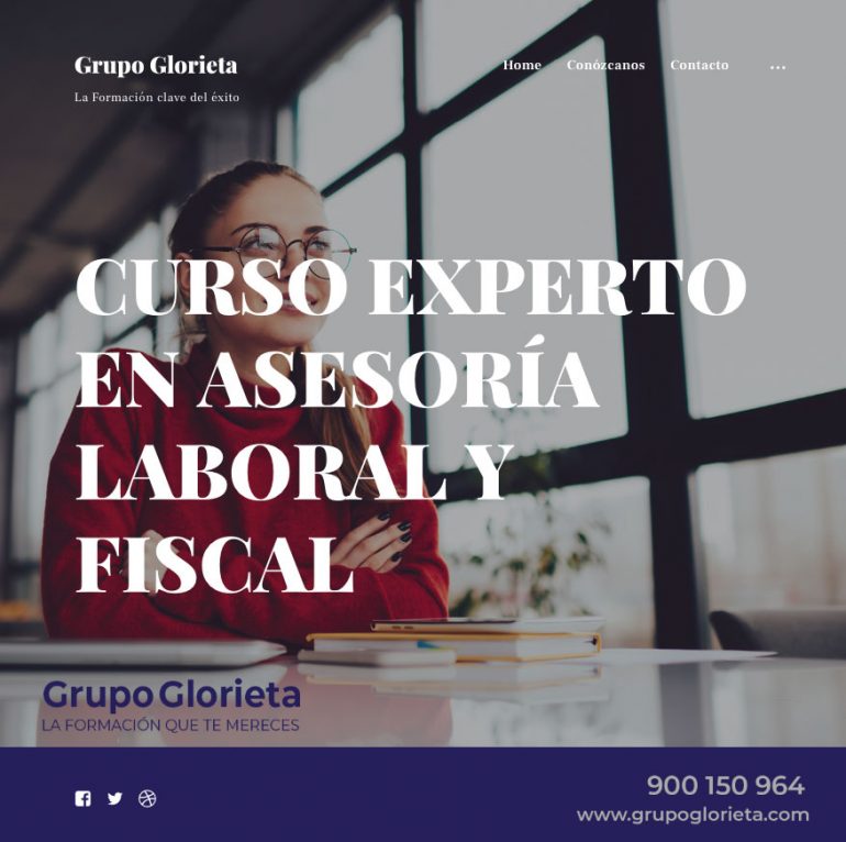 Curso en asesoría laboral y fiscal Academia La Glorieta