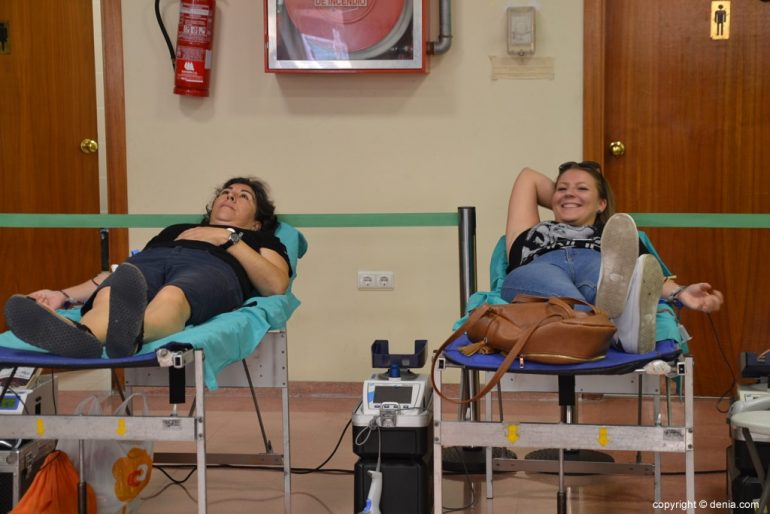 Donación de sangre en Dénia