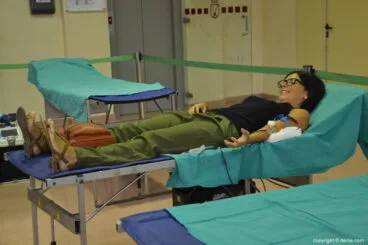 Donante de sangre en Dénia