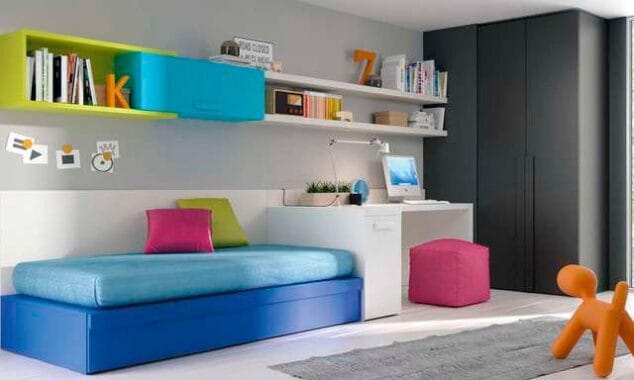 dormitorio estilo moderno juvenil housit