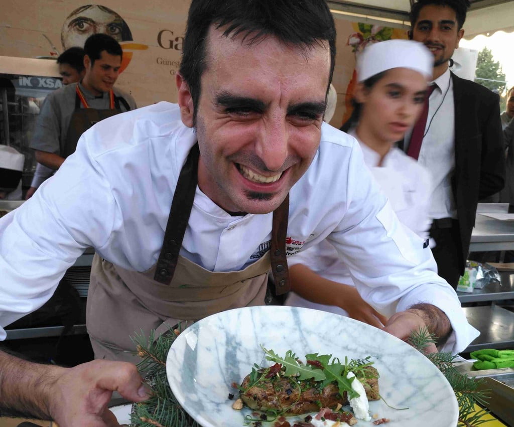 Evarist Miralles en la feria gastronómica de Turquía