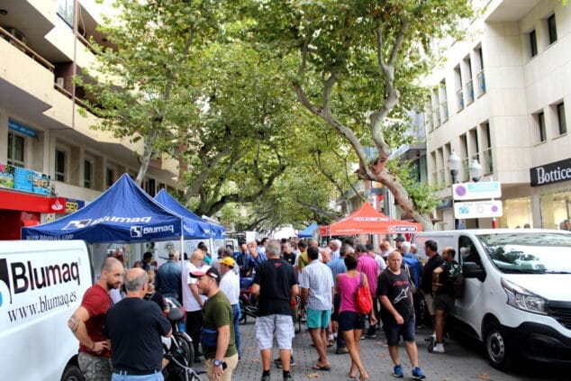 exposicion en la calle campos de denia