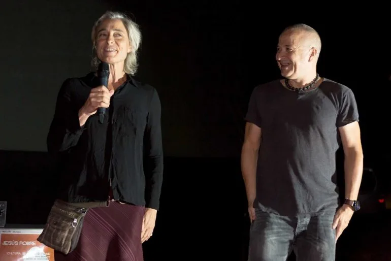 Laudisio presentando Melange film de Merce Cunninham