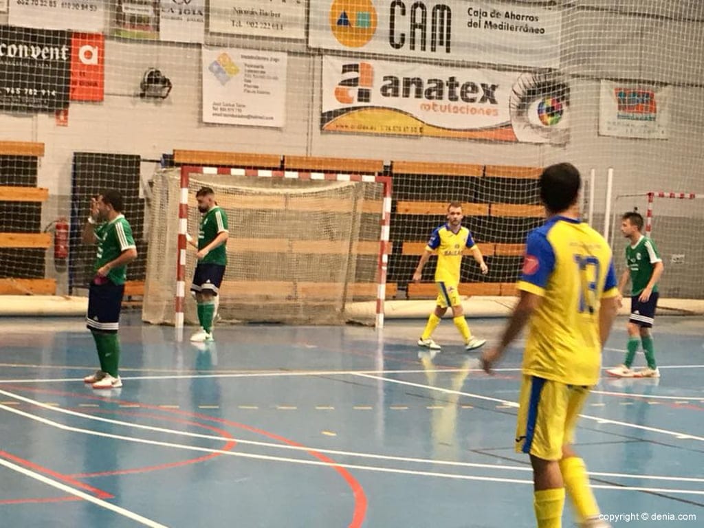El CFS Mar Dénia consiguió derrotar al CD Santa Ana de Valencia por 2 a 1 1 momento del partido