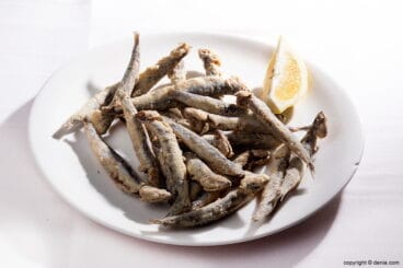 Pescado frito de la bahia de Denia en Sandunga 52
