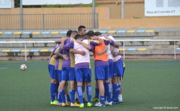 pina de los jugadores del cd denia
