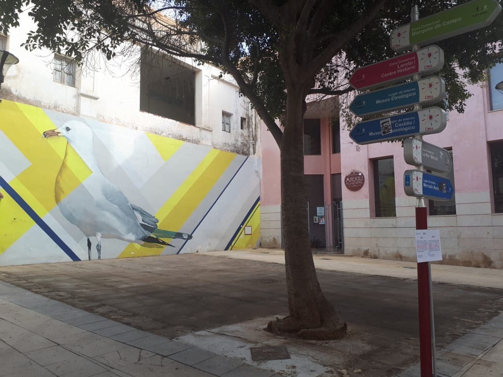 plaza del archivo sin el parque