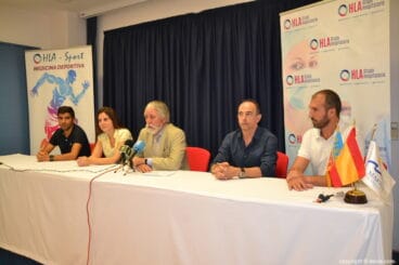 presentacion de la unidad de medicina deportiva de hla san carlos en marina de denia