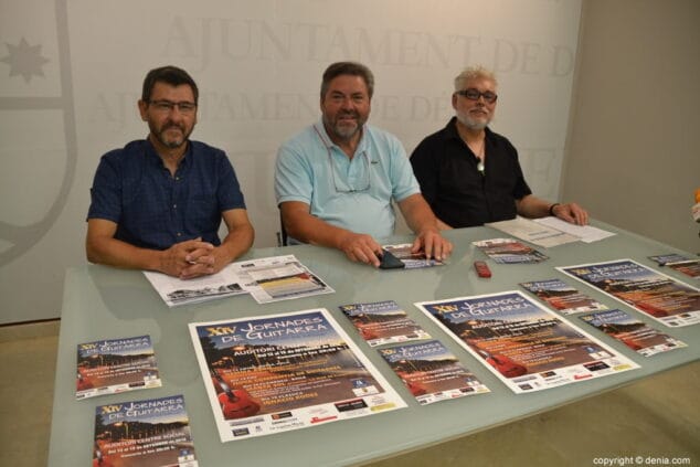 presentacion de las xiv jornadas de guitarra de denia