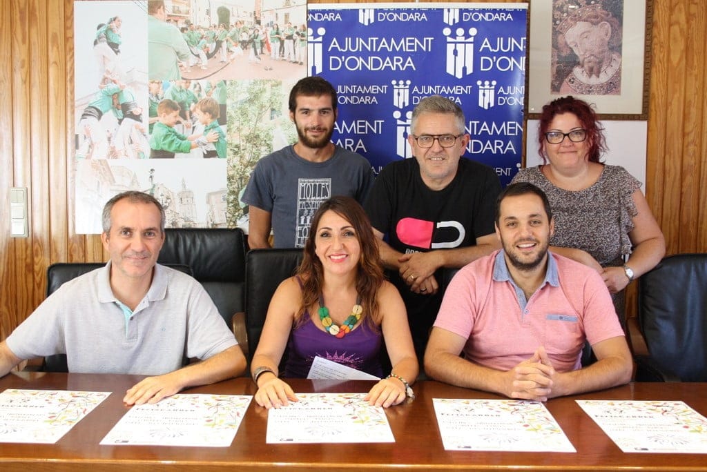presentacion del festacarrer ondara 2018