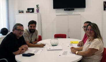 Reunión del fondo social de la UNED de Dénia