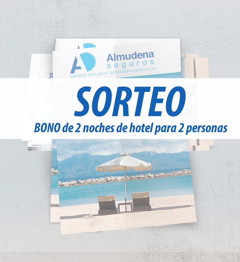 sorteo bono de hotel almudena seguros