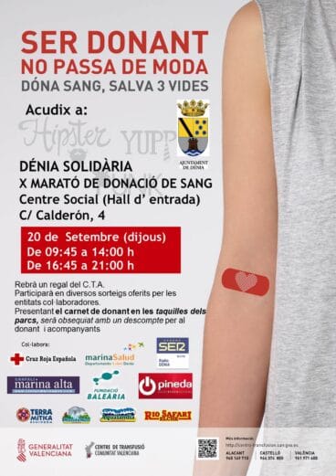 X Maratón de Donación de Sangre Dénia