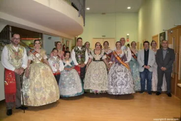 Presentación falla Les Roques 2019 – Recepción de invitados