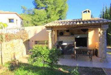 Barbacoa de la casa Vacation Villas