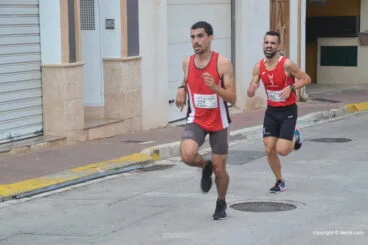 Carlos Heredero en la carrera
