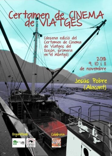 cartel certamen de cine de viajes