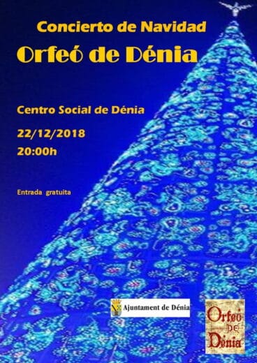 Concierto de Navidad del Orfeó de Dénia 2018