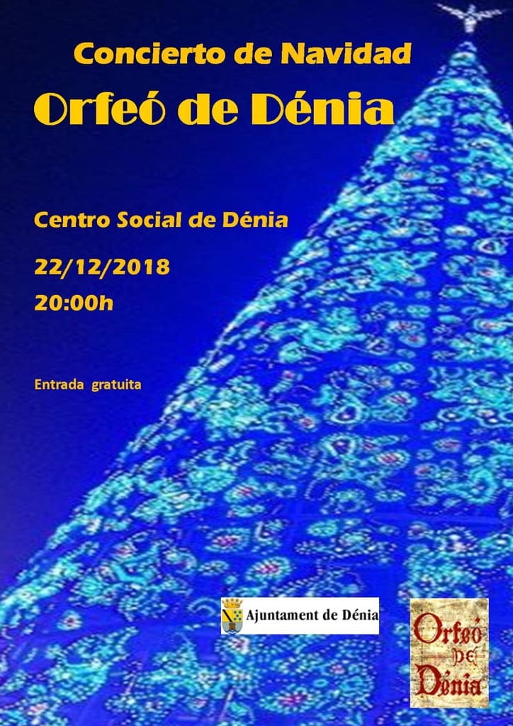 concierto de navidad del orfeo de denia 2018