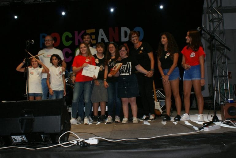 Entrega de premios de la fiesta de Aprosdeco