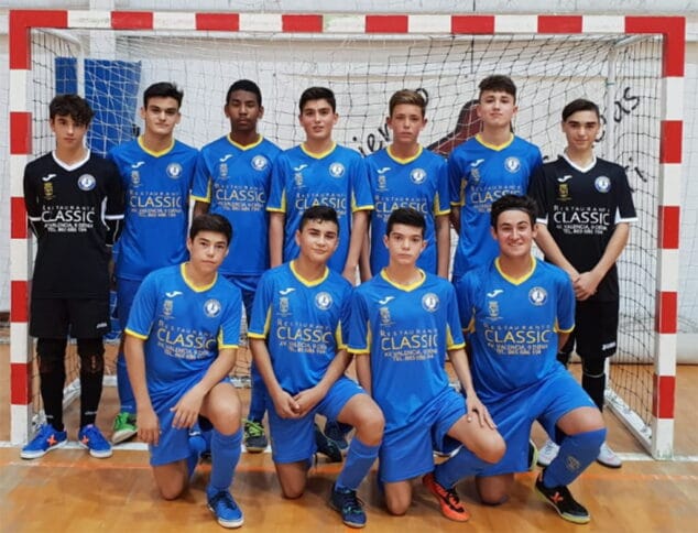 equipo cadete del cfs dianense
