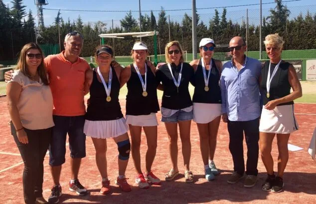 equipo veteranas 45 campeonas de 1a division