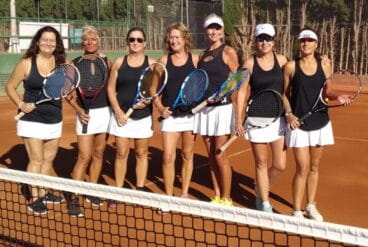 equipo veteranas 45 club tenis denia