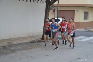 Grupo cabecero durante la prueba