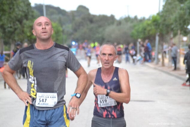juanjo fornes entrando en meta