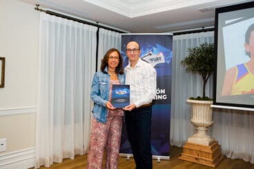 La atleta popular Ana María Miñana