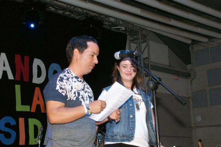 Lectura del manifiesto de Aprosdeco