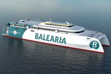 maqueta el catamaran fast ferry