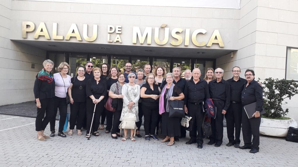 El Orfeó de Dénia actuó en el Palau de la Música de València durante la 'XVII Trobada de Cors de la Comunitat Valenciana' 1 orfeo de denia en el palau de la musica de valencia