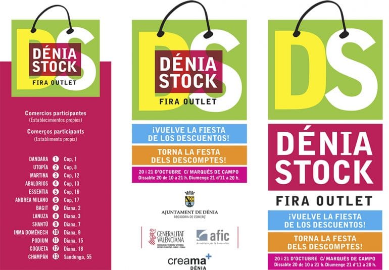 Participantes en la Feria Dénia Stock